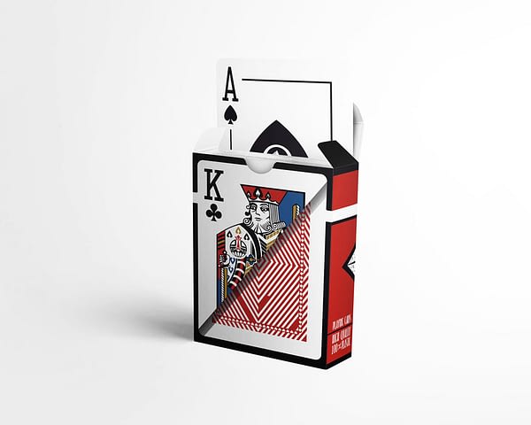Тесте Рубин - карти за игра на покер от 100% Plastic, водоустойчиви